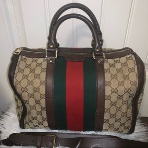 Authentic Gucci Boston Bag w/ Dustbag